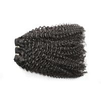 Pelo rizado brasileño tejer 1pc virgen natural rizado rizado cabello rizado paquetes pelo G-EASY
