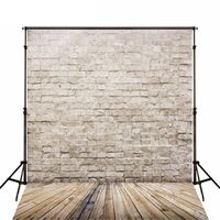 5×7フィート煉瓦撮影背景木製床新生児スタジオ撮影小道具子供ヴィンテージ壁織り目加工写真背景