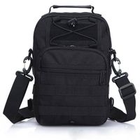 Tactical Fly Fishing Camping Equipment Outdoor Sport Nylon Wading Chest Pack Cross body Sling Single Shoulder Bag 20pcs DHLFedex
