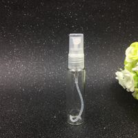 1 / 3OZ 10 ML Mini Clear Glass Pump Atomizer Parfum Etherische Olie Huid zachter Hervulbare Lege Spray Fles voor Cosmetische Sample Gift