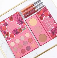 Conjunto de maquillaje más nuevo Colourpop Fem Rosa Set 12 Color Sombra de ojos +3 Columpio de color +3 Color Mate Lipstick DHL Envío A08