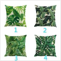2019 linen tropical flower plant flamingo hibiscus hug pillowcase