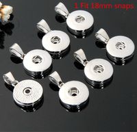 Hot Koop DIY Snaps Button Hanger Kettingen Sieraden Accessoires Fit 12mm 18mm Snaps Charm