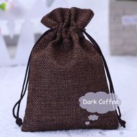 50PCS Burlap Bags with Drawstring Gift Jute bags Included Co...