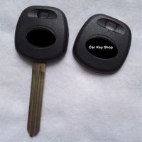 Car Key Blank Transponder Key Shell TOY43 Blade Fit For Toyo...