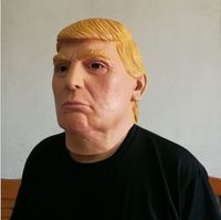 Wholesale masquerade masks USA President Candidate Mr Trump Latex Mask Latex Face Mask Billionaire Presidential Donald Trump Latex Mask