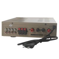 Freeshipping AV-9100 Digital HI-FI Stereo Audio Karaoke Home Amplifier Speaker USB/TF/CD/VCD/TV/FM 2*30W Super Bass Power Amplifiers