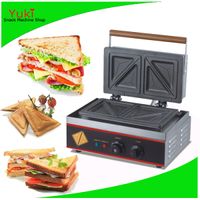 110 V 220 V Ticari Sandviç Makinesi Sandviç Makinesi Kahvaltı Makinesi Makinesi Ekmek Tost Fırın Elektrikli Mutfak Ekipmanları Waffle Makinesi