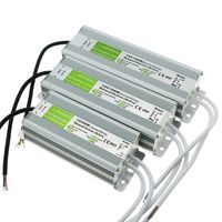 IP67 Conductor LED impermeable 12V 30W 45W 60W 100W 120W 250W Transformador de uso exterior 110V-240V a 12V Fuente de alimentación para luz subacuática