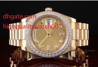 2021 Best-продажа высококачественных роскошных часов 18K Золотой 41 мм Желтый циферблат 2813 Автоматические часы Mens