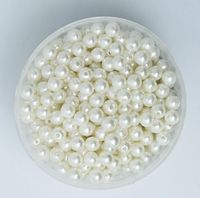 NEUE 500 Stücke Lose Weiß Faux Perle Runde Spacer Perlen 12mm Für diy halskette Schmuck, die erkenntnisse