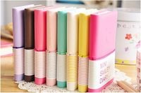 2021 New High quality Cute Colorful Mini Smile Leather Noteb...