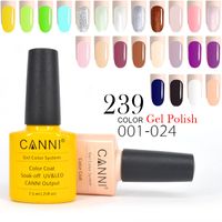34pcs*7.3ml CANNI Wholesale Price Free Shipping CANNI UV Color Gel Lacquer Long Lasting Nail Gel Polish