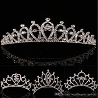 Luxury Rhinestone Bridal Wedding hair Crown Headpieces Cryst...