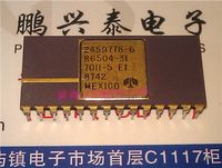 R650431 R6504 24597786 Guldyta Mikroprocessor Gammal CPU Vintage 8bit Processor IC Dual Inline 28 Pins Keramiska paket CDIP28