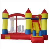 Casa animosa de la despedida del castillo de la calidad mejor de la yarda con los juguetes inflables de la diapositiva para los niños que saltan la carrera de obstáculos inflable de los juguetes