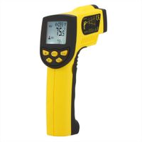 HW550 Digital LCD Infrared Thermometer Non-Contact Laser Industrial  Pyrometer Temperature Gun - Orange Wholesale