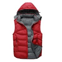 Fall-Factory direct sales 90% white duck down Coat Men NF down Vest collar men&#039;s cultivate one&#039;s morality Down sleeveless jacket
