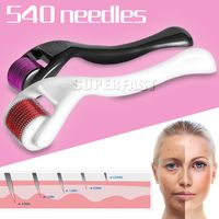 540 Needles Derma Micro Needle Skin Roller Dermatology Thera...