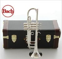 Amerikan orijinal Bach trompet altın ve gümüş kaplama gümüş AB-190S gümüş kaplama Bach küçük Müzik aletleri profesyonel
