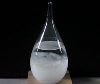 1 PC 6x12cm Szklana Prognoza pogody Waterglass Mini Hourglass Linkglass Barometr Tempo Drop J1185