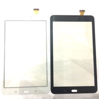 para Samsung Galaxy Tab E 8.0 T377 T375 digitalizador sem adesivo sem orifício para alto-falante preto