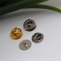 100pcs 12MM high quality Copper Material Color Gold Silver B...