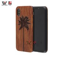 Real rose wood layer mobile cell phone cases accessories for...