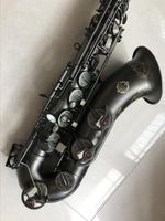 Novo Japonês SUZUK Tenor Saxofone B flat Music instrumento Woodwide Black Nickel Saxofone de Ouro Profissional