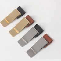 Travelers Notebook Pen Holder Handmade Retro Metal Leather Pen Clip Stainless Steel For Notebook Diary ZA6176