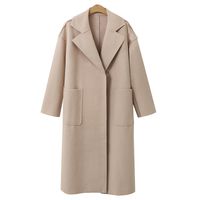 SIMPVALE Solid Color Women Business Office Thin Blazer