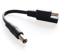 SAE Connector To DC5.5x2.1mm Enchufe 10A / SPT1 / 18AWG Cable de potencia de extensión de cable de cobre para automóvil GPS Navigator Sillón de masaje