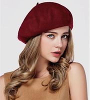 남자 여자 베레츠 모자 커플 두꺼운 따뜻한 양모 소프트 모자 클래식 럭셔리 패션 브랜드 캡틴 레트로 화가 유명 모자 크리스마스 선물