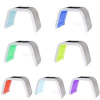 USA Stock LED Photon Therapy 7 Colors Light Treatment Facial Beauty Skin Care Rejuvenation Pohotherapy Mask PDT Face