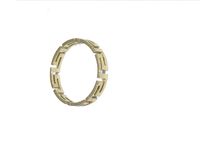 простой узор форма гладкая в Золотое кольцо размер 7/8/9/10/11 кольца из нержавеющей стали для женщин