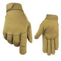Ejército camuflaje guantes tácticos hombres transpirable paintball guantes militares bicicleta disparar guantes de dedo completo accesorios de caza