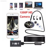 1200p WIFI Endoscope 2MP 8mm USB IP Camera Borescope Phone P...