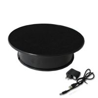 20cm 1kg Stylish Velvet Top Electric Motorized Rotary Rotating Display Turntable For Jewelry Watch Toy Model Stand 20cm 1kg Stylish Velvet Top Electric Motorized Rotary Rotating Display Turntable For Jewelry Watch Toy Model Stand