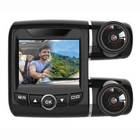 1080P Full HD Dual PTZ Car Camera with 2 inch TFT LCD Displa...