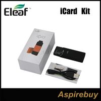 Eleaf iCard Kit 650mAh con 2 ml succo di capacità all-in-one kit dual-purpose copertura Sicurezza bambini Applied portatile 100% originale