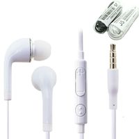 3,5 millimetri in-ear stereo J5 Cuffia con volume del Mic telecomando microfono auricolari di buona qualità per Samsung S4 S5 S6