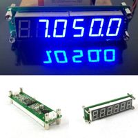 Freeshipping PLJ-6LED-A 0.1MHz TO 65MHz RF 6 Digit Led Signal Frequency Counter Cymometer Tester meter BLUE FOR ham radio