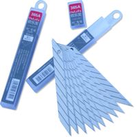 Hojas de acero de la aleación de aleación dura afilada de 9mm Ancho de 30 grados para cuchillas de cuchillo de cuchilla de cuchilla deslizante