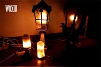 WOXIU noel günü led alev ampul E27 Etkisi Yangın Işık Ampüller Düğün Tatil Parti Dekorasyon Dekorasyon için