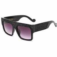 Hochwertige Square Sonnenbrillen neue Trendpersönlichkeit Große Sonnenbrille Bequem und angenehm zu tragen