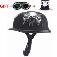 Acheter Casque De Moto Lunettes De Protection 54 59cm Casques De
