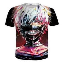 Anime Tokyo Ghoul 3D Divertenti Magliette Nuovi Uomini / Donne di Stampa 3D Carattere T-Shirt Maglietta Femminile Sexy Maglietta Tee Top Vestiti ya73