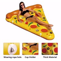 burger pool float