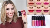 Yeni Makyaj Retro Mat Sıvı Dudak Renk Su Geçirmez Sır Lipgloss İngilizce Adı ile 15 Farklı Renkler