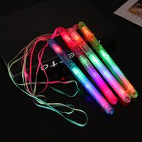 Concert fluorescent bar accessoires de fête en gros sept tiges lumineuses colorées LED flash stick électronique enfants jouets luminescents